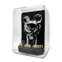 에어디 향기나는 주차번호판 도베르만 불독 토끼 황소, 후드형-쥐, 크롬블랙