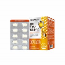 프로폴리스 츄어블 플라보노이드 구강 꿀벌 항산화 영양제 60정(541478)