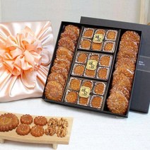 약과선물세트 프리미엄 약과선물 미니약과 찹쌀약과 세트, 1개, 1135g