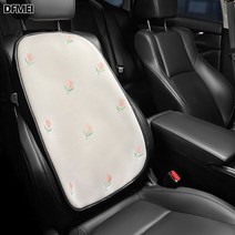 DFMEI.car cushion--방석 쿨매트 아이스 시트 쿠션 통풍 싱글 차량용 의자 매트, 면 마 등받이, A0250