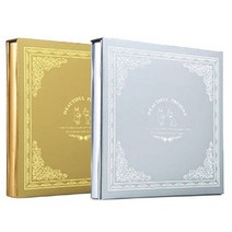베스트원 양장 금은볼트 앨범 30매 _ 72498EA, 골드