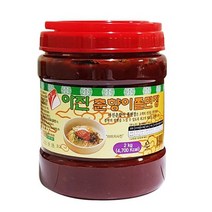 쫄면장 양념장 비빔면장 소스 만능소스 업소용 대용량 식자재 2kg, 쫄면장/2kg