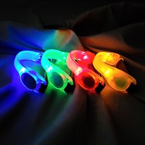 LED 암 밴드 자전거 런닝 야간 등산 바이크 용품 슈퍼커브 PCX 배달대행 요금, 주황