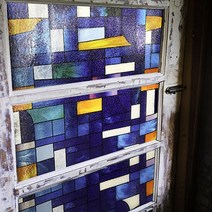 현대시트 식당 성당 카페 인테리어 스테인글라스 유리 시트지 2.5m, 01. 구성 ECHEG-30227 2.5m