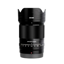 프롬프터 유튜브 대본 방송 프리뷰 프롬포터 Viltrox AF 50 1.8 Z 마운트 렌즈 커버 데칼 스킨 50MM f1 8 STM 프로텍터 코트 랩 스티커 필름, Brush Black