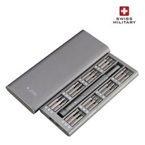 스위스밀리터리 정밀 드라이버 49P 공구 세트 SM-H49, 1개