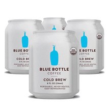 블루보틀 콜드 브루 더치 커피 236ml 4캔, 1개, 상세설명참조