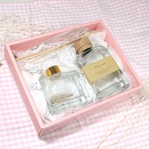 조립형 핑크 슬라이드 박스 포장상자