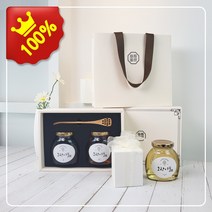 천연 야생화꿀 잡화꿀 2구 선물세트 700g 꿀뜨개 포함 아카시아꿀 밤꿀도 있어요., 호랑이: 아카시아꿀 2구( 700g)