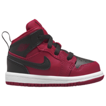 나이키 아기신발 에어 조던 1 미드 레드 블랙 검빨 TD / 640735-660