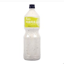 바로 타르타르소스 1.85kg 새우 생선 튀김 연어 생선까스 드레싱 업소용, 3개