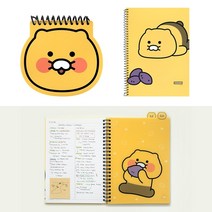 카카오 프렌즈 춘식이 노트 수첩 스프링 연습장 영어단어장 죠르디 문구 모음, 5.죠르디 클립보드