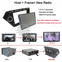 센터페시아 2din Car Center 스테레오 오디오 DVD GPS 패널 프레임 기아 Sportage R 2016 KX5 Dash Kit 교, 한개옵션0