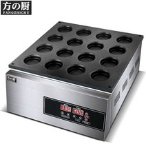계란빵기계 간식 6구 호두과자 땅콩빵 만들기 메이커, 16홀 가스식 휠 케이크 기계