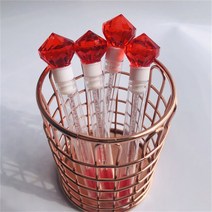 화장 브러쉬 메이크업 도구 튜브에 10 pcs 큰 다이아몬드 래쉬 브러쉬 일회용 속눈썹 스풀 마스카라 지팡, 한개옵션1, 03 10 pcs  Red