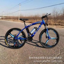 산악자전거 입문용 가성비 리튬 산악 자전거 인간 조수, blue