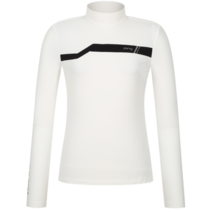 [아울렛 백화점] PING 골프 화이트 여성 기모 배색 하이넥 긴팔 이너 티셔츠 (122B3TI952_WH)(1206368)