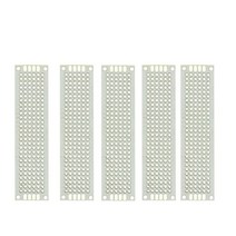 스크린톤 글라스펜 전자 스케치북 led 5개/몫 PCB 프로토 보드 흰색 양면 2 × 8cm 인쇄 회로 브레드 DIY
