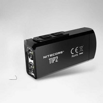 손전등 다용도 야외 TIP2 LED 미니 후레쉬 캠핑, TIP SE 키 라이트 그레이 x USB C