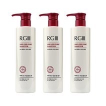 꽃을든남자 알지쓰리 헤어로스 크리닉 샴푸, 520ml, 3개