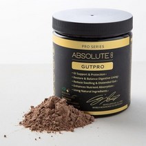 Absolute Supps Gutpro 데일리 결장 GI 보호 보충제 영양 리얼 초콜릿 맛 30회 분량 180150