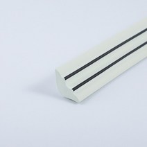 천장 마감재 테두리 5m 자체 접착 석고 거실 상단 코너 스커트 홈 Pvc 벽 실내 경계 장식 라인, 7.5 - 34mm