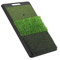 골프 연습망 그물망 자세교정기 휴대용 자동 리턴 스윙 커팅 연습 네트 볼 훈련 장비 야외 실내 풀랜드 메쉬, [04] 3in1 mat