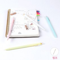 특이한 캐릭터 필기구 부드러운 국산 동물 볼펜 핑크