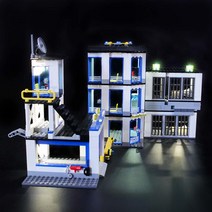 Lightailing (시티 경찰서) 빌딩 블록 모델용 조명 세트 - 레고 60141과 호환되는 LED 조명 키트 (모델 미포함)