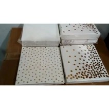 일회용 종이 냅킨 흑백 2 겹 맞춤 디자인, Beige