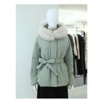 [에이비플러스] [W몰 ab.plus] ab.f.z 폭스후드 덕다운 패딩 점퍼 AFV4HD