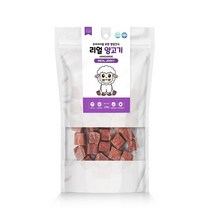오늘 핸드메이드 국산 리얼져키 강아지 노즈워크 간식 100g, 5개, 리얼져키 양고기 100g