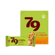 씨알로 1+1 79콘시리얼바 식물성단백질바 식사대용 다이어트간식 씨리얼바 골라담기, 79콘그래놀라바 12개입x2