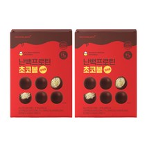 프로틴어스 난백 프로틴 초코볼 카카오, 30g x 12개(2box)