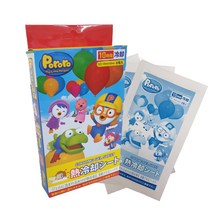 (주)아텍스 뽀로로 열내림시트 반창고 밴드 열냉각시트 -1개(6매입) /, 1개