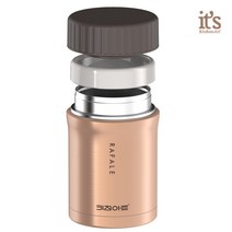 키친아트 골드메탈 보온병 보온죽통 430ml, 1개