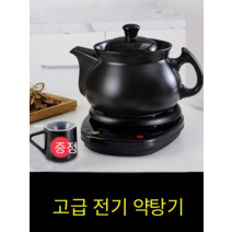 전기 약탕기 차탕기 중탕기 홍삼 추출기 한약 달임기, 2L 포트 A+ 블랙 베이스 A