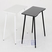 마켓덤 심플데스크 700 사무용테이블 1인용게이밍책상 원룸책상, 블랙
