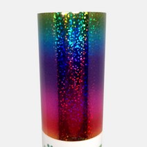 [이스프리 DIY 시트지] 홀로그래픽 도트 시트지 30.5cm x 122cm 이스프리 실루엣 카메오 포트레이트 호환, HL411 레인보우