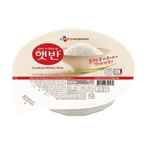 햇반 백미밥, 210g, 21개