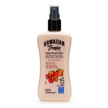 선크림 하와이안 트로피컬 프로텍티브 SPF15 썬로션 스프레이 선크림 스프레이