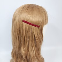 프랑스핀 호피 퓨어 8.5 cm 넓은 핀대 롱 헤어실핀 머리핀