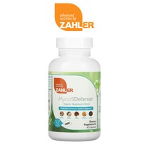 Zahler Myco5Defense 잘러 마이코5디펜스 6종 버섯 균사체 분말 셀레늄 이뮨시스템 60캡슐