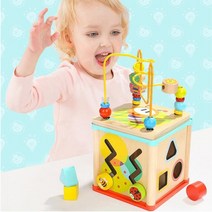 5in1 롤러코스터 돌 아기 장난감 놀이 소근육 돌아기 16개월, 포레스트 5in1 롤러코스터