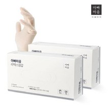 [SH] 아빠마음 요리용식품용일회용 라텍스장갑 100매 소형( SH 72000EA ), 본상품