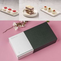 K1123610 백설기 떡선물세트 디저트 팥앙금 흑임자 과일찹쌀떡 10개입 전통간식 선물용 행사용