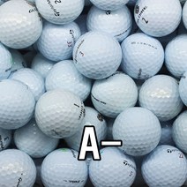 7대 브랜드 로스트볼 모음, 40개, 7테일러메이드 화이트 피스 혼합 A-