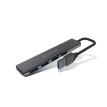웨이코스 씽크웨이 CORE D4A 울트라씬 USB3.0 4포트허브(TYPE-A), 단품