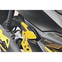 혼다 PCX125 18-23년 바이커스 날개형 튜닝 텐덤발판, 레드