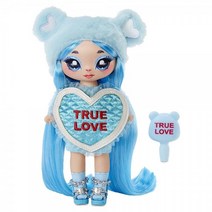 Na! Na! Na! Surprise 릴리 사랑 블루 테디 베어 19.1cm(7.5인치) 패션 인형 나나나 서프라이즈